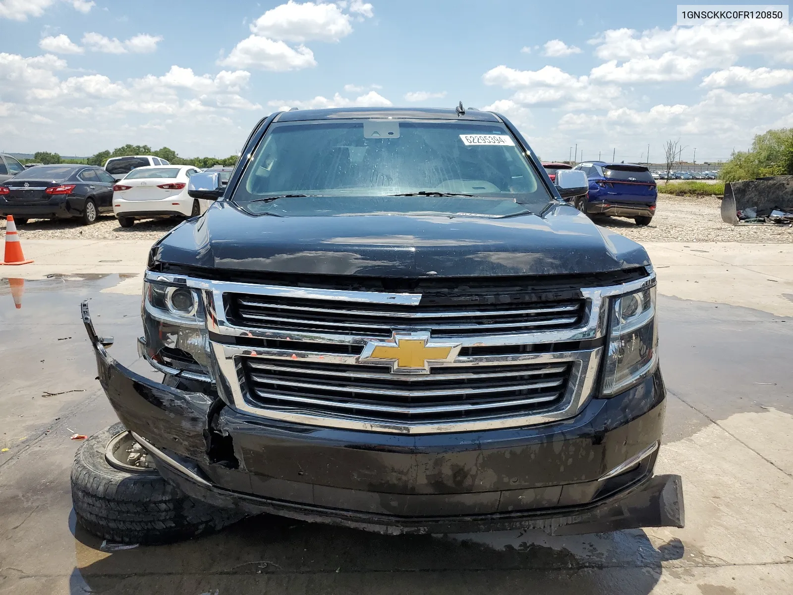 2015 Chevrolet Suburban C1500 Ltz VIN: 1GNSCKKC0FR120850 Lot: 63757924