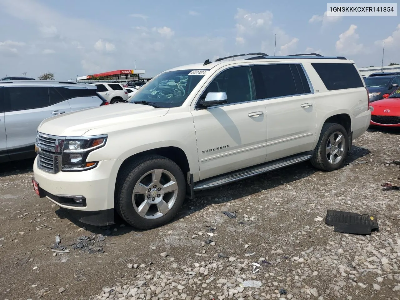 2015 Chevrolet Suburban K1500 Ltz VIN: 1GNSKKKCXFR141854 Lot: 63814814