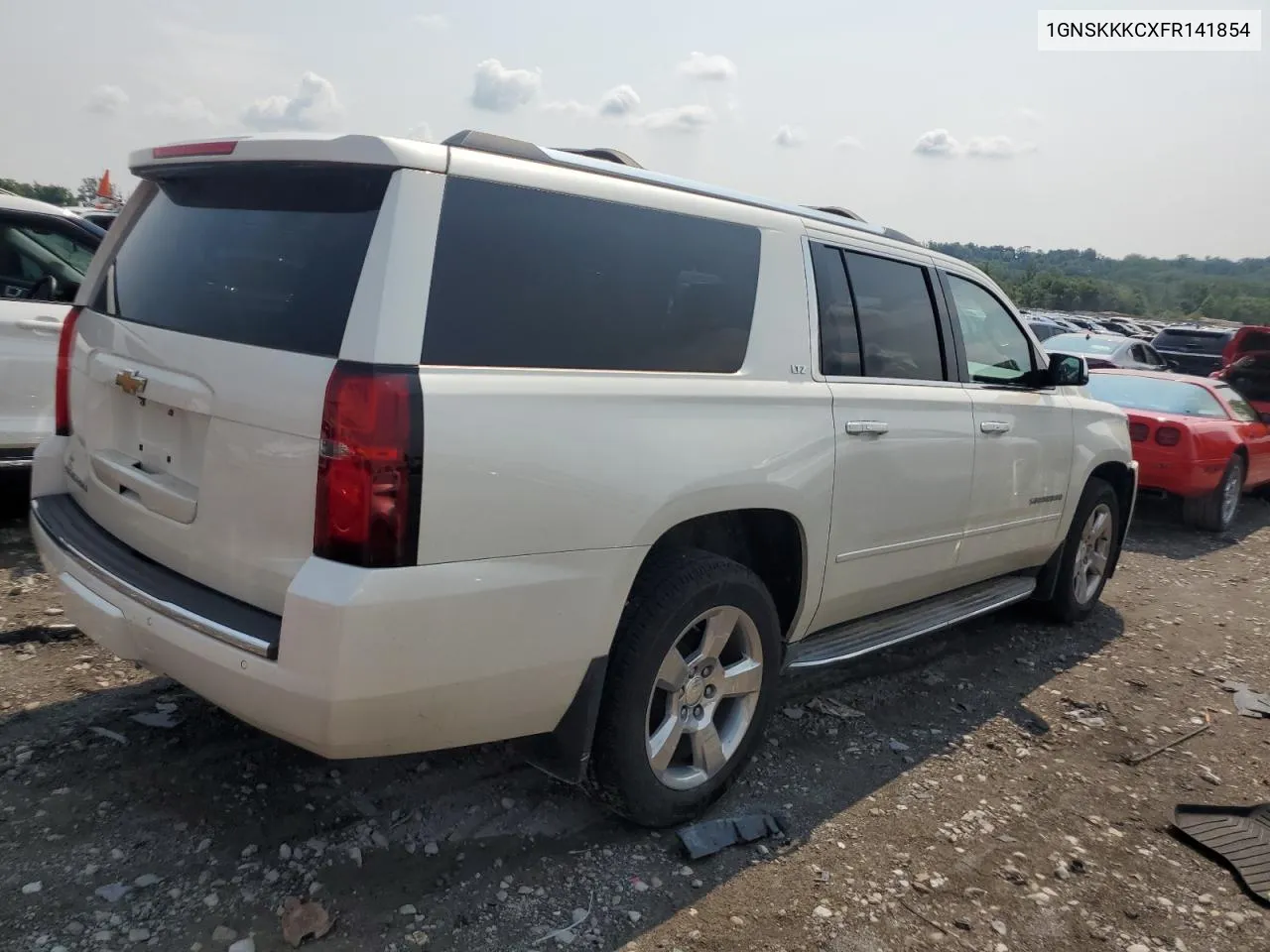 2015 Chevrolet Suburban K1500 Ltz VIN: 1GNSKKKCXFR141854 Lot: 63814814