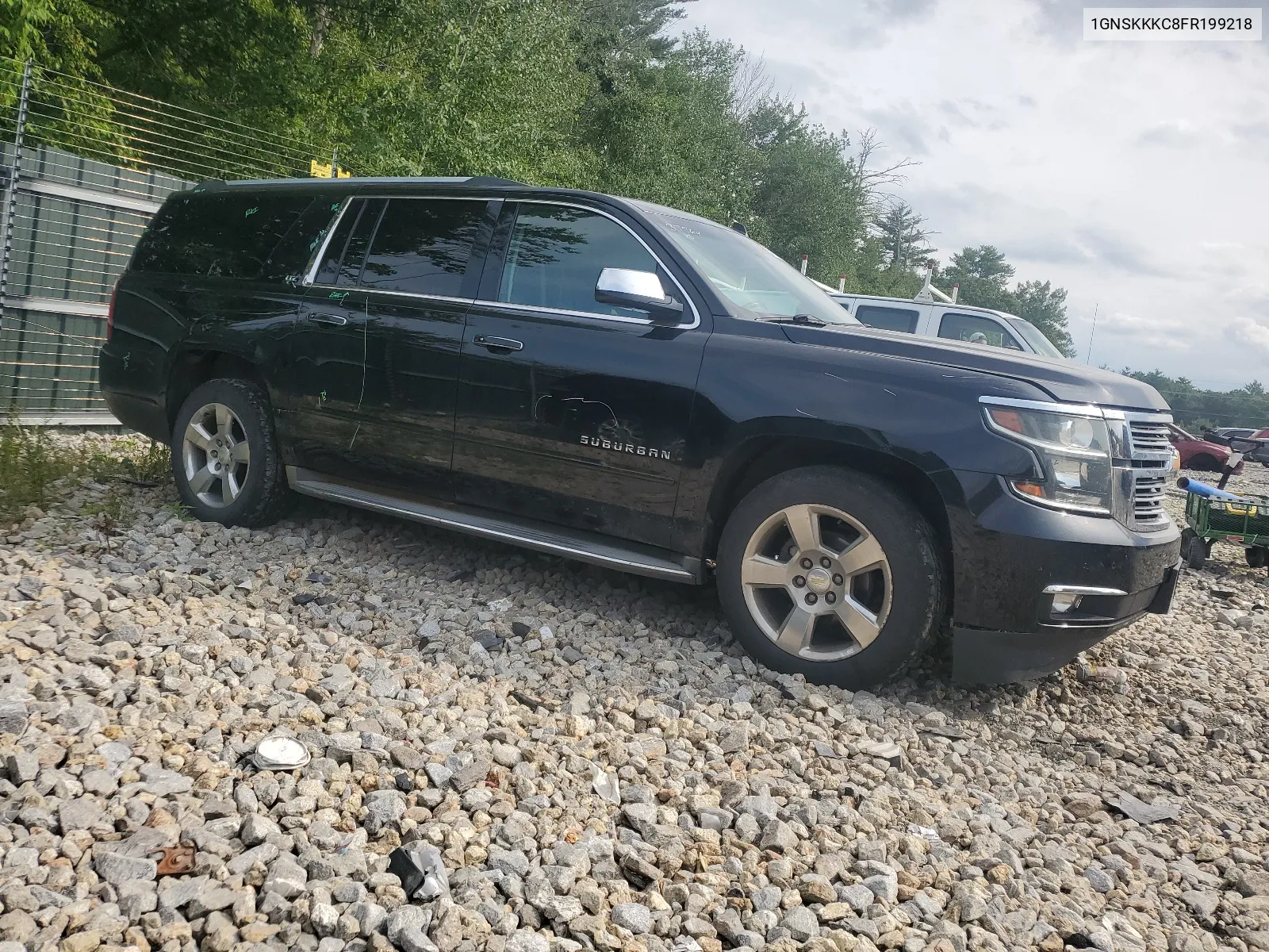 2015 Chevrolet Suburban K1500 Ltz VIN: 1GNSKKKC8FR199218 Lot: 64147184