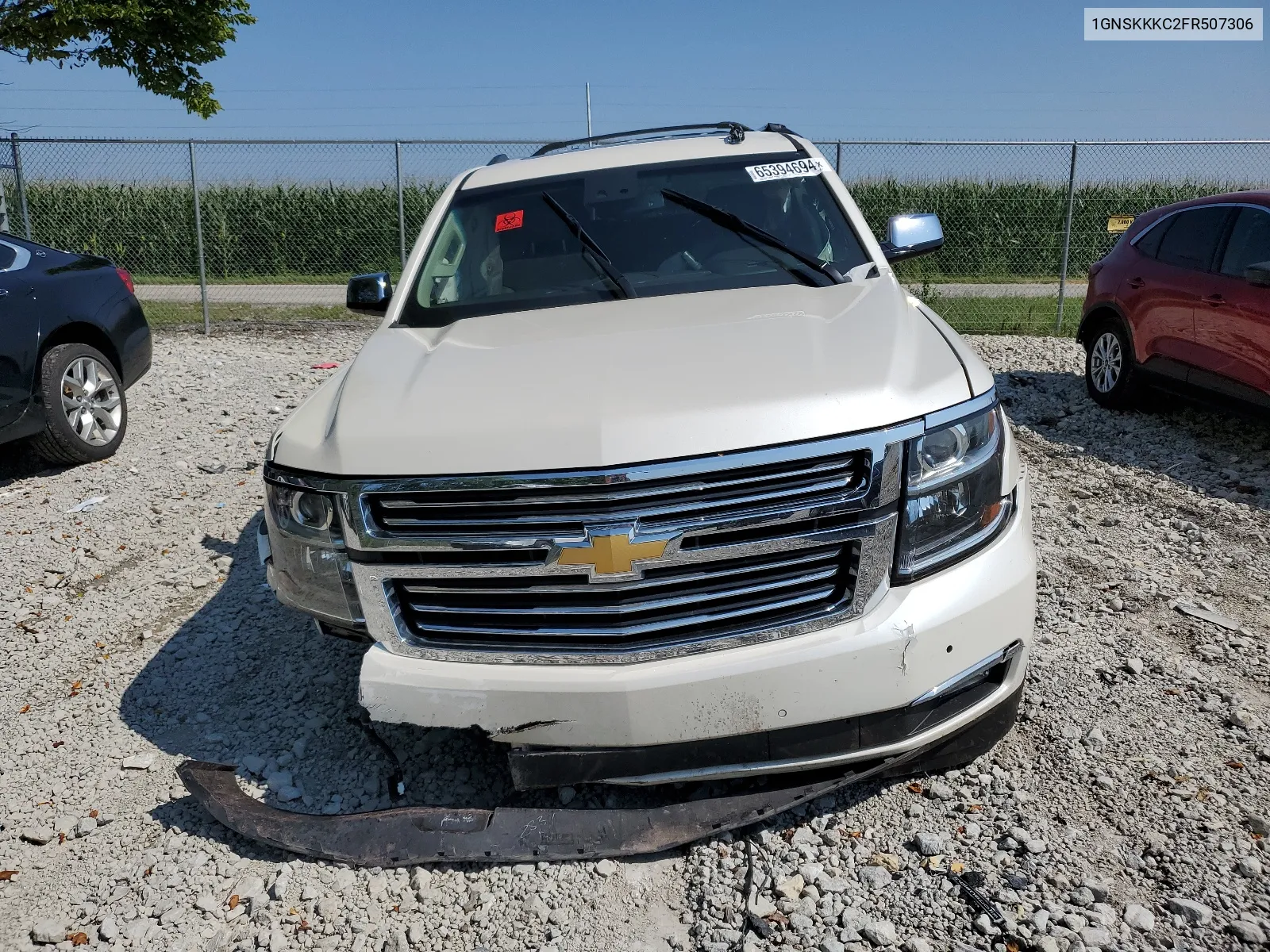 2015 Chevrolet Suburban K1500 Ltz VIN: 1GNSKKKC2FR507306 Lot: 65394694