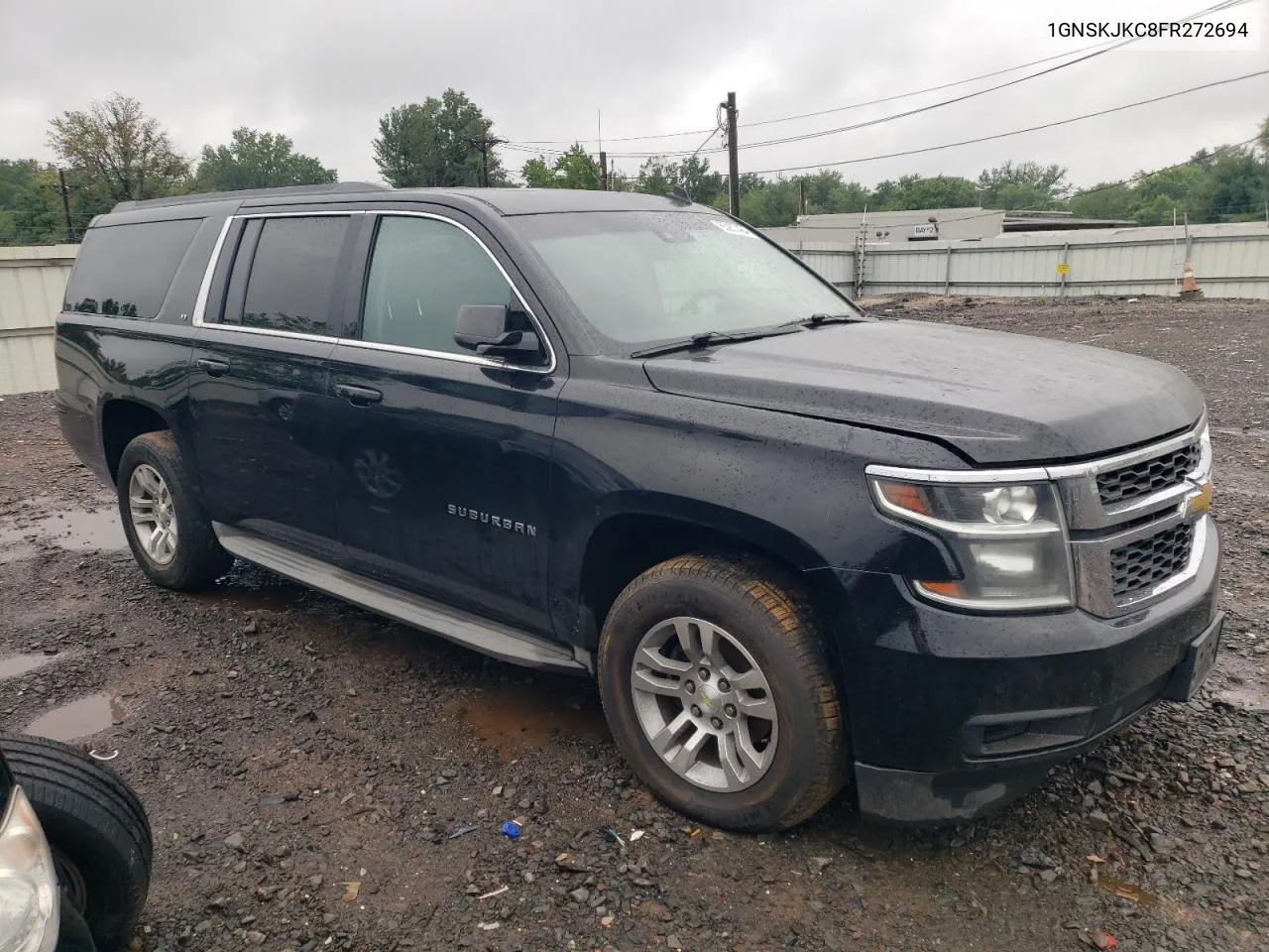 2015 Chevrolet Suburban K1500 Lt VIN: 1GNSKJKC8FR272694 Lot: 65937484