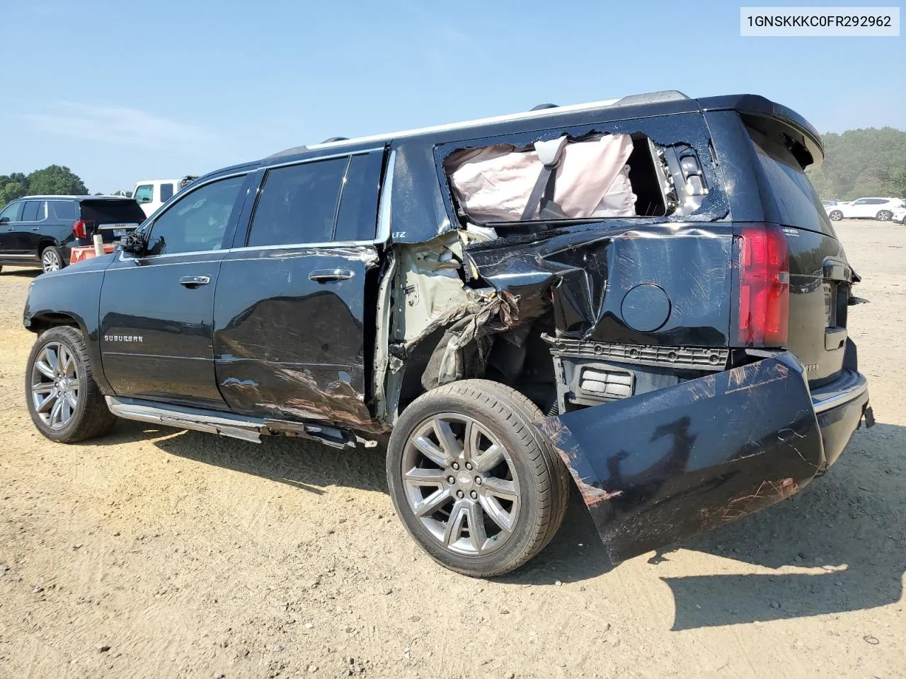 2015 Chevrolet Suburban K1500 Ltz VIN: 1GNSKKKC0FR292962 Lot: 67459934