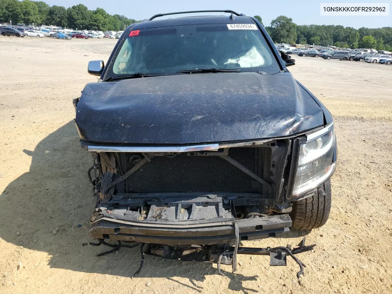 2015 Chevrolet Suburban K1500 Ltz VIN: 1GNSKKKC0FR292962 Lot: 67459934