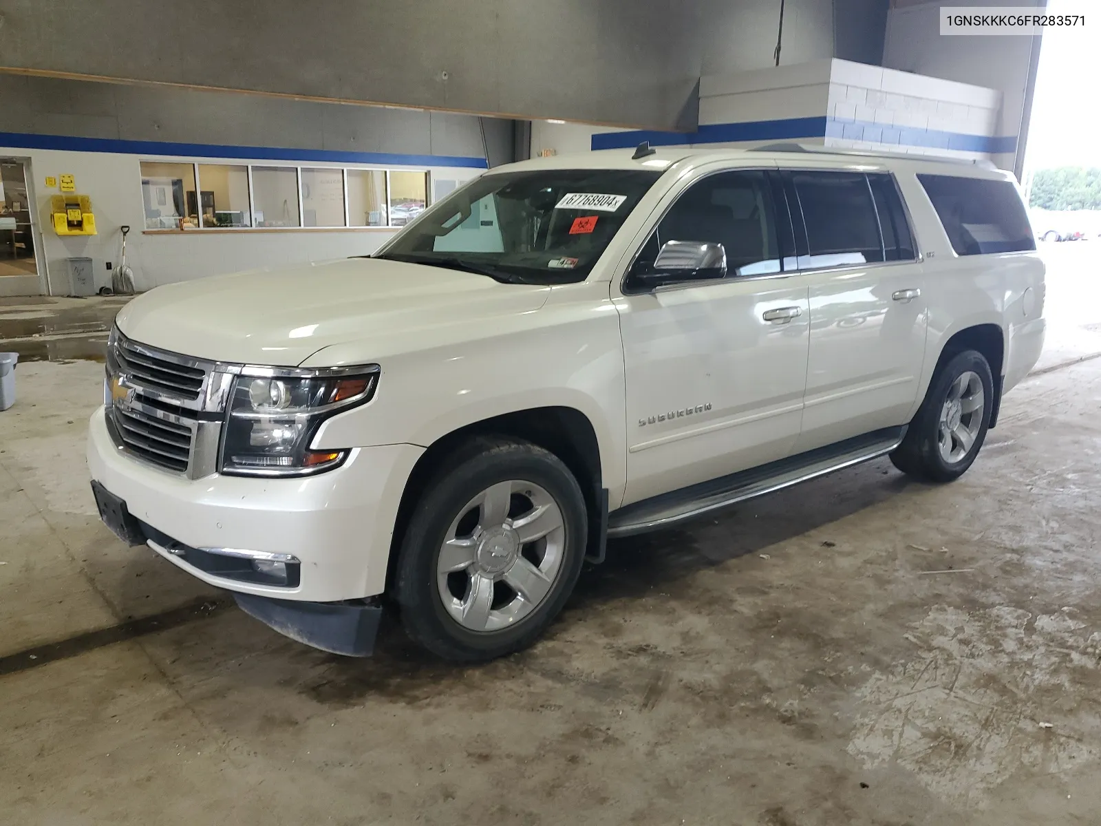 1GNSKKKC6FR283571 2015 Chevrolet Suburban K1500 Ltz