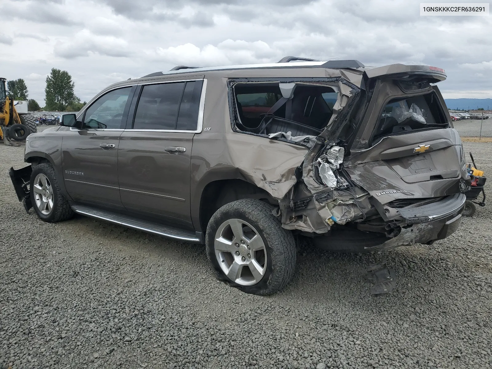 2015 Chevrolet Suburban K1500 Ltz VIN: 1GNSKKKC2FR636291 Lot: 67869384