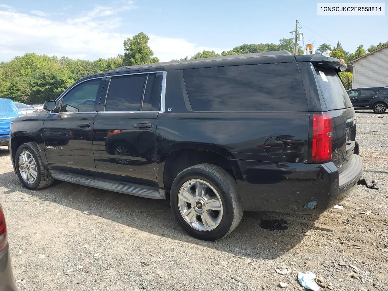 1GNSCJKC2FR558814 2015 Chevrolet Suburban C1500 Lt