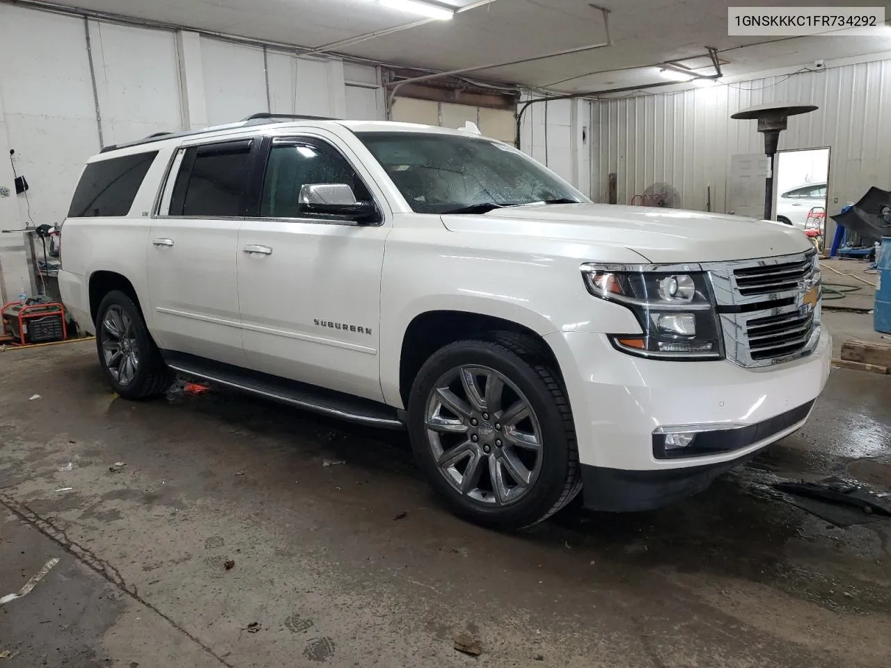 2015 Chevrolet Suburban K1500 Ltz VIN: 1GNSKKKC1FR734292 Lot: 69274444