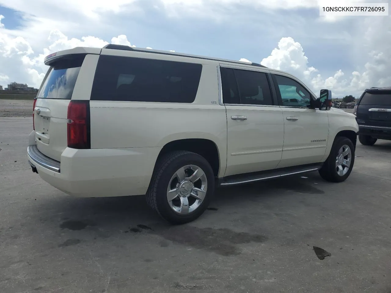 1GNSCKKC7FR726095 2015 Chevrolet Suburban C1500 Ltz