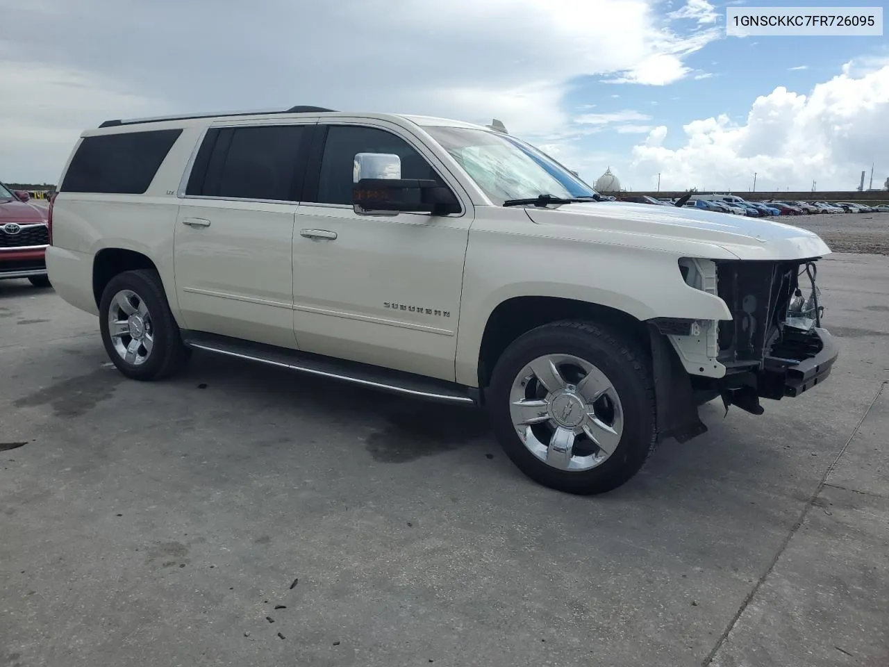 2015 Chevrolet Suburban C1500 Ltz VIN: 1GNSCKKC7FR726095 Lot: 69750674