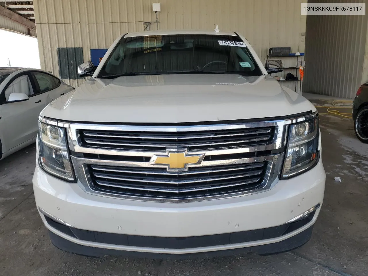 2015 Chevrolet Suburban K1500 Ltz VIN: 1GNSKKKC9FR678117 Lot: 70138934