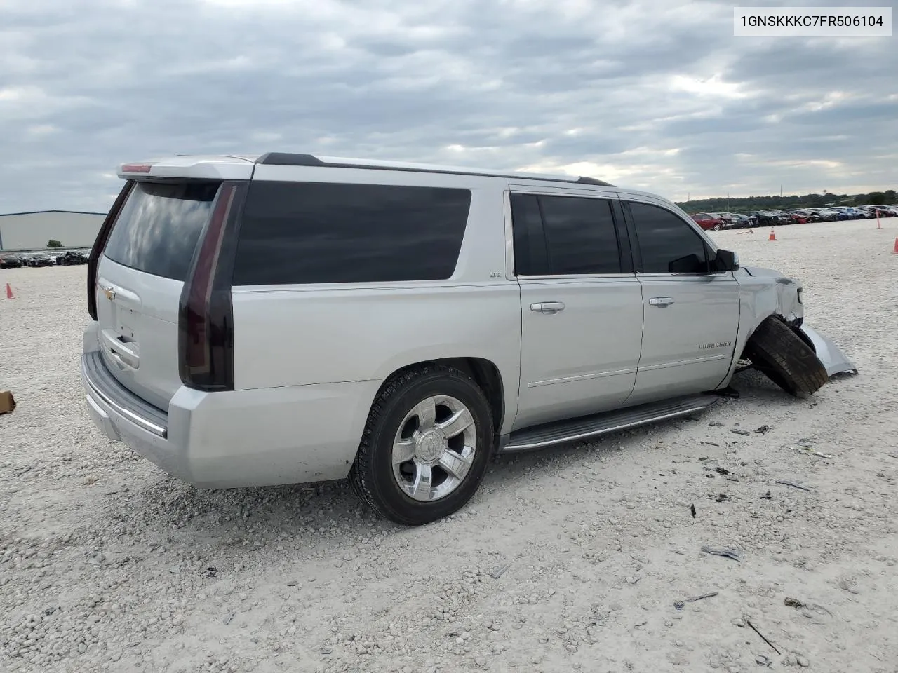 2015 Chevrolet Suburban K1500 Ltz VIN: 1GNSKKKC7FR506104 Lot: 71118794