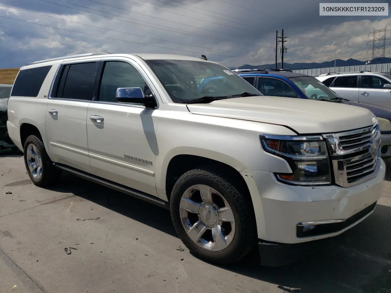 1GNSKKKC1FR123209 2015 Chevrolet Suburban K1500 Ltz