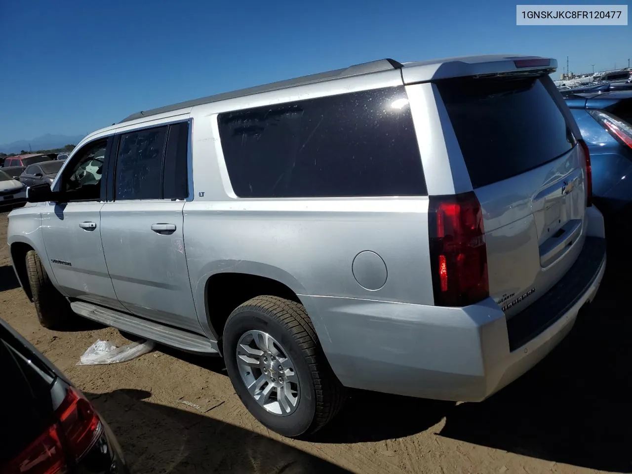 2015 Chevrolet Suburban K1500 Lt VIN: 1GNSKJKC8FR120477 Lot: 71245614