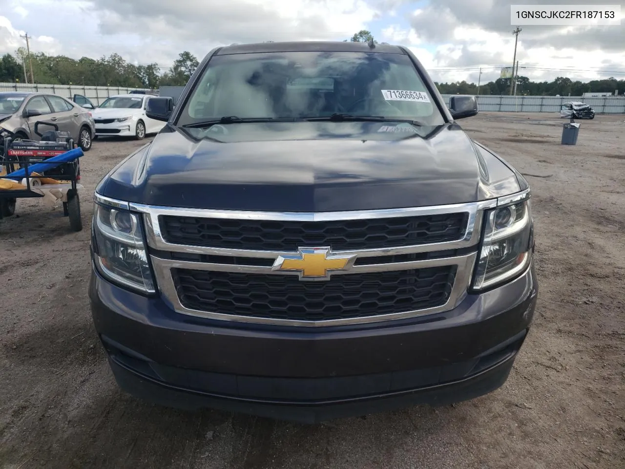 1GNSCJKC2FR187153 2015 Chevrolet Suburban C1500 Lt