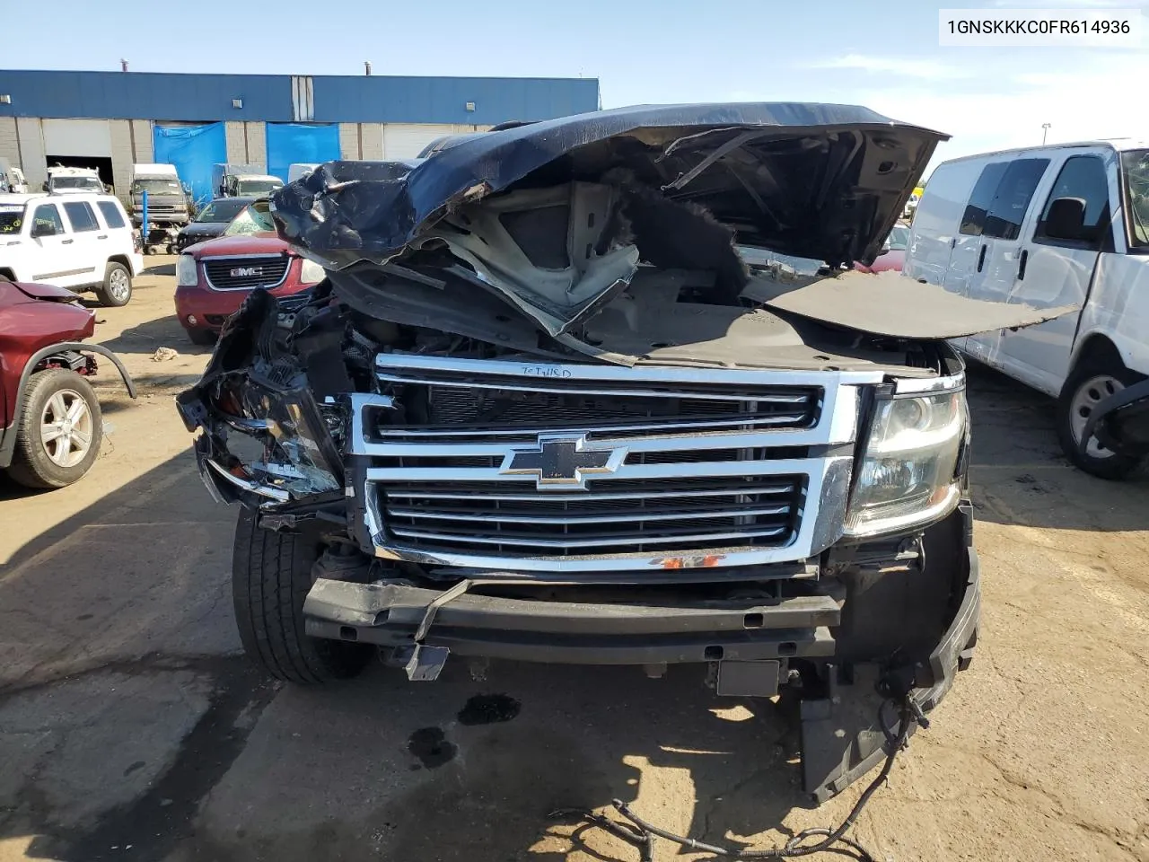 2015 Chevrolet Suburban K1500 Ltz VIN: 1GNSKKKC0FR614936 Lot: 71440324