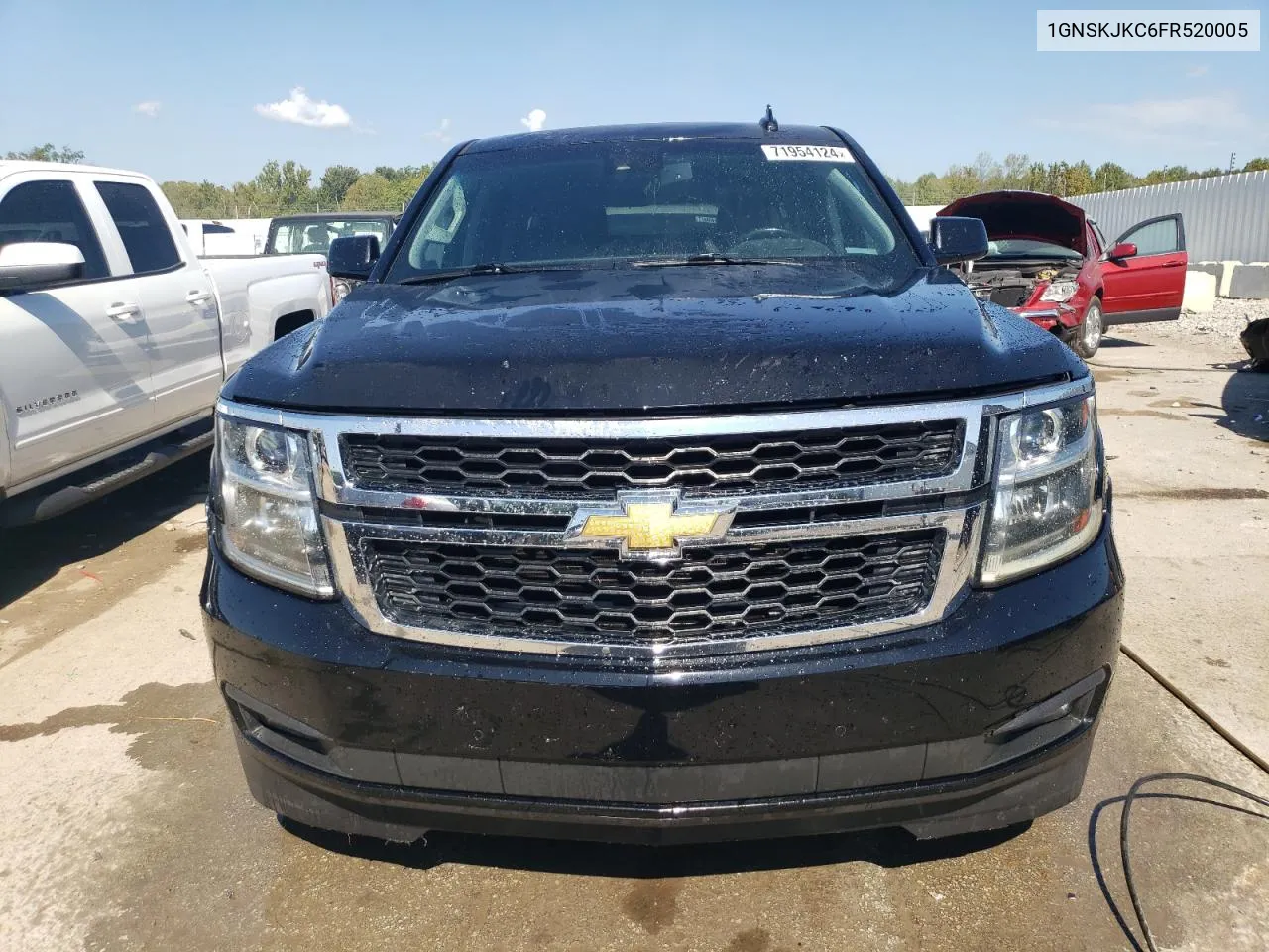 2015 Chevrolet Suburban K1500 Lt VIN: 1GNSKJKC6FR520005 Lot: 71954124