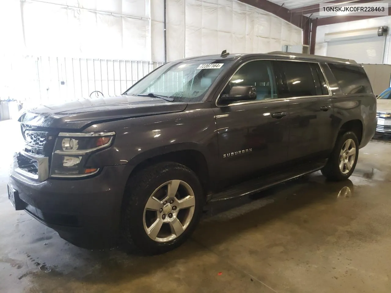 2015 Chevrolet Suburban K1500 Lt VIN: 1GNSKJKC0FR228463 Lot: 72397164