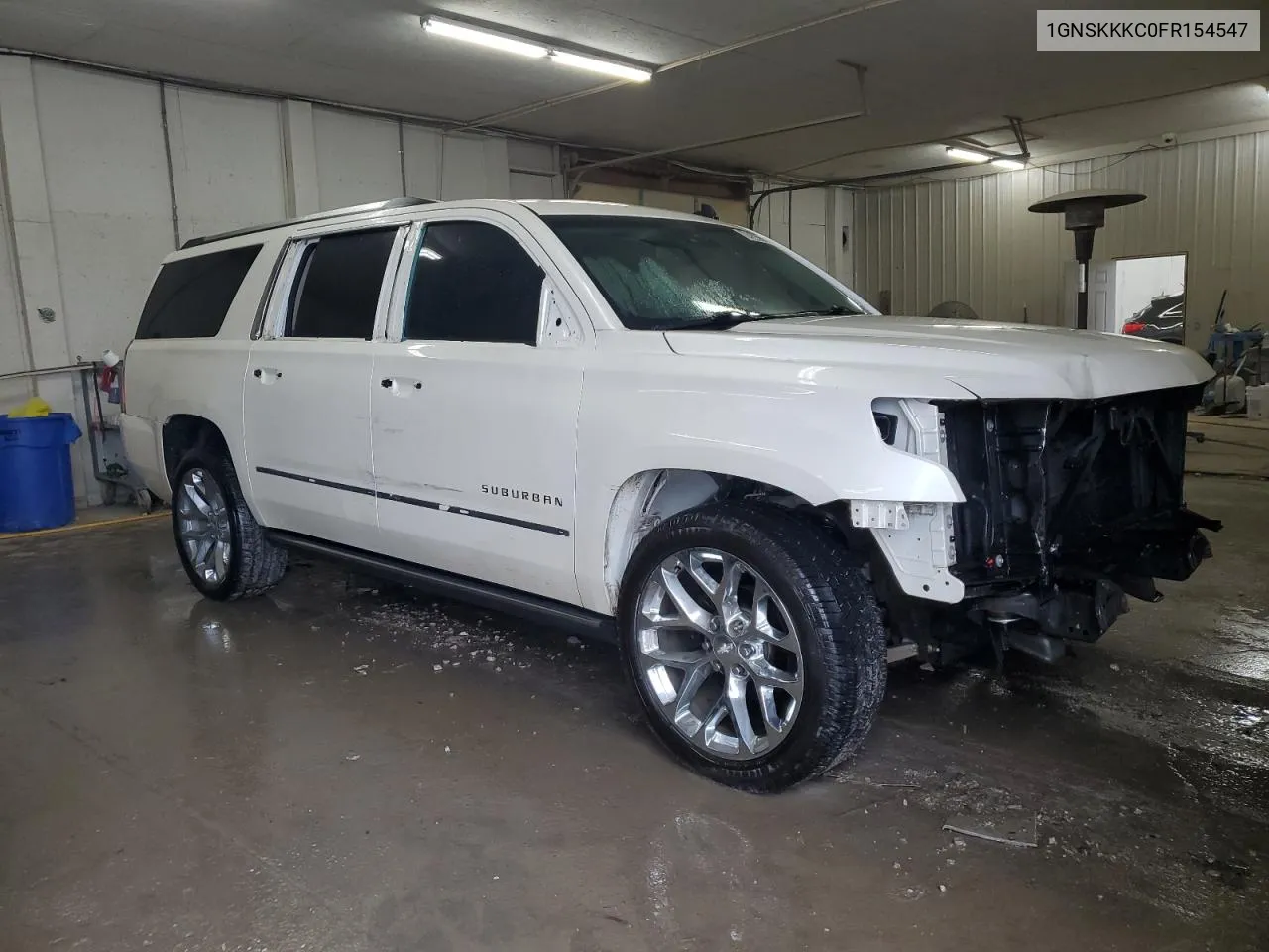 1GNSKKKC0FR154547 2015 Chevrolet Suburban K1500 Ltz