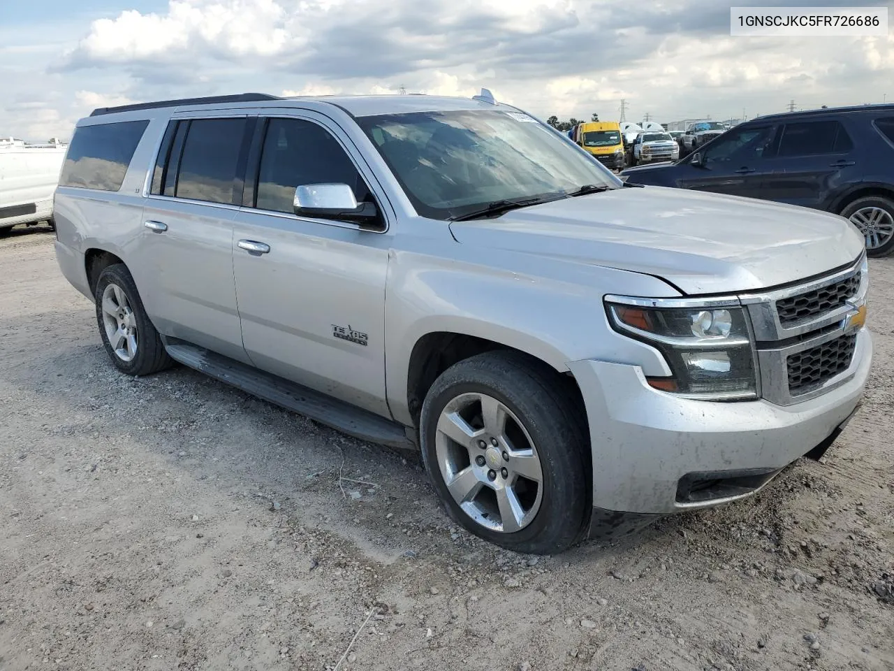 2015 Chevrolet Suburban C1500 Lt VIN: 1GNSCJKC5FR726686 Lot: 72442954