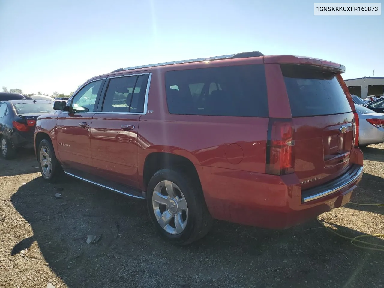 2015 Chevrolet Suburban K1500 Ltz VIN: 1GNSKKKCXFR160873 Lot: 73047564