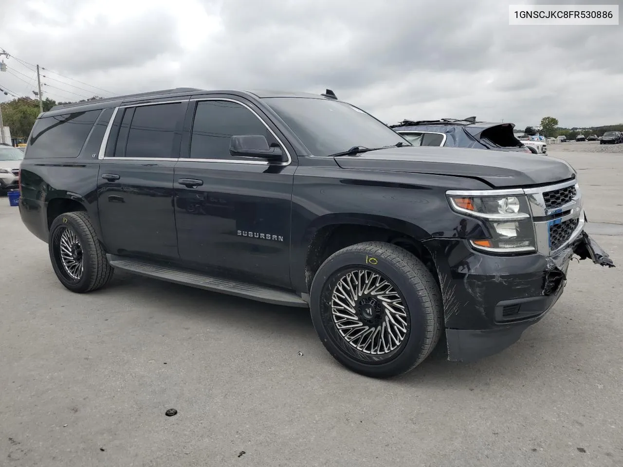 2015 Chevrolet Suburban C1500 Lt VIN: 1GNSCJKC8FR530886 Lot: 73063234