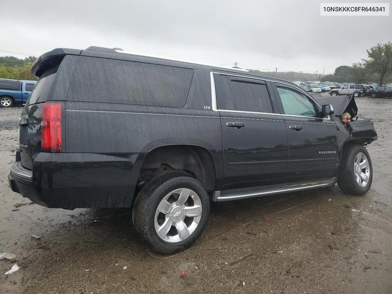 2015 Chevrolet Suburban K1500 Ltz VIN: 1GNSKKKC8FR646341 Lot: 73157054