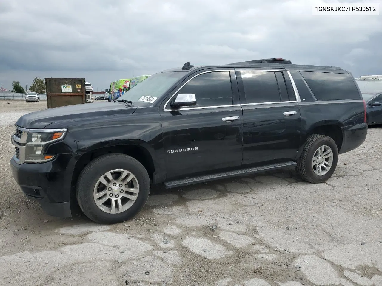 2015 Chevrolet Suburban K1500 Lt VIN: 1GNSKJKC7FR530512 Lot: 73214524