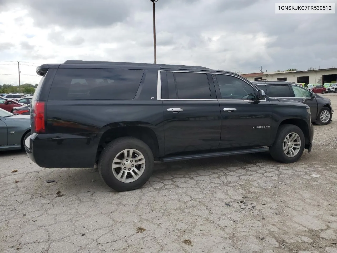 2015 Chevrolet Suburban K1500 Lt VIN: 1GNSKJKC7FR530512 Lot: 73214524