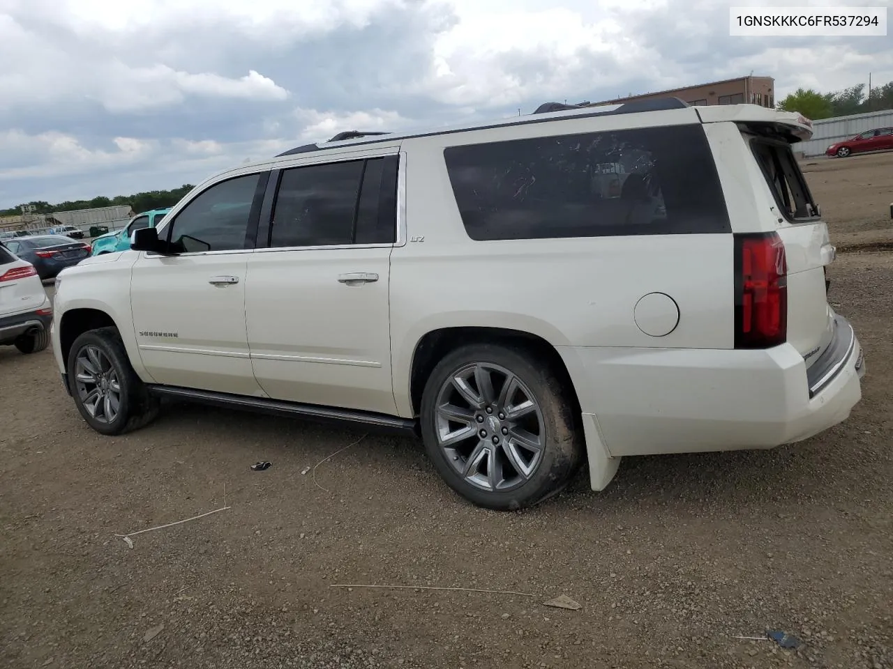 2015 Chevrolet Suburban K1500 Ltz VIN: 1GNSKKKC6FR537294 Lot: 73308594