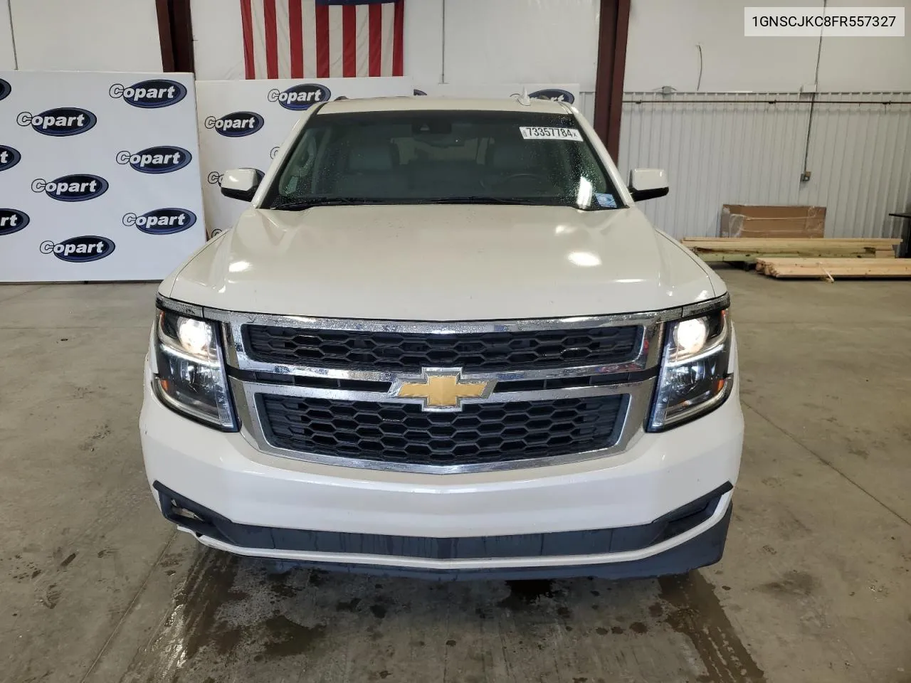 1GNSCJKC8FR557327 2015 Chevrolet Suburban C1500 Lt