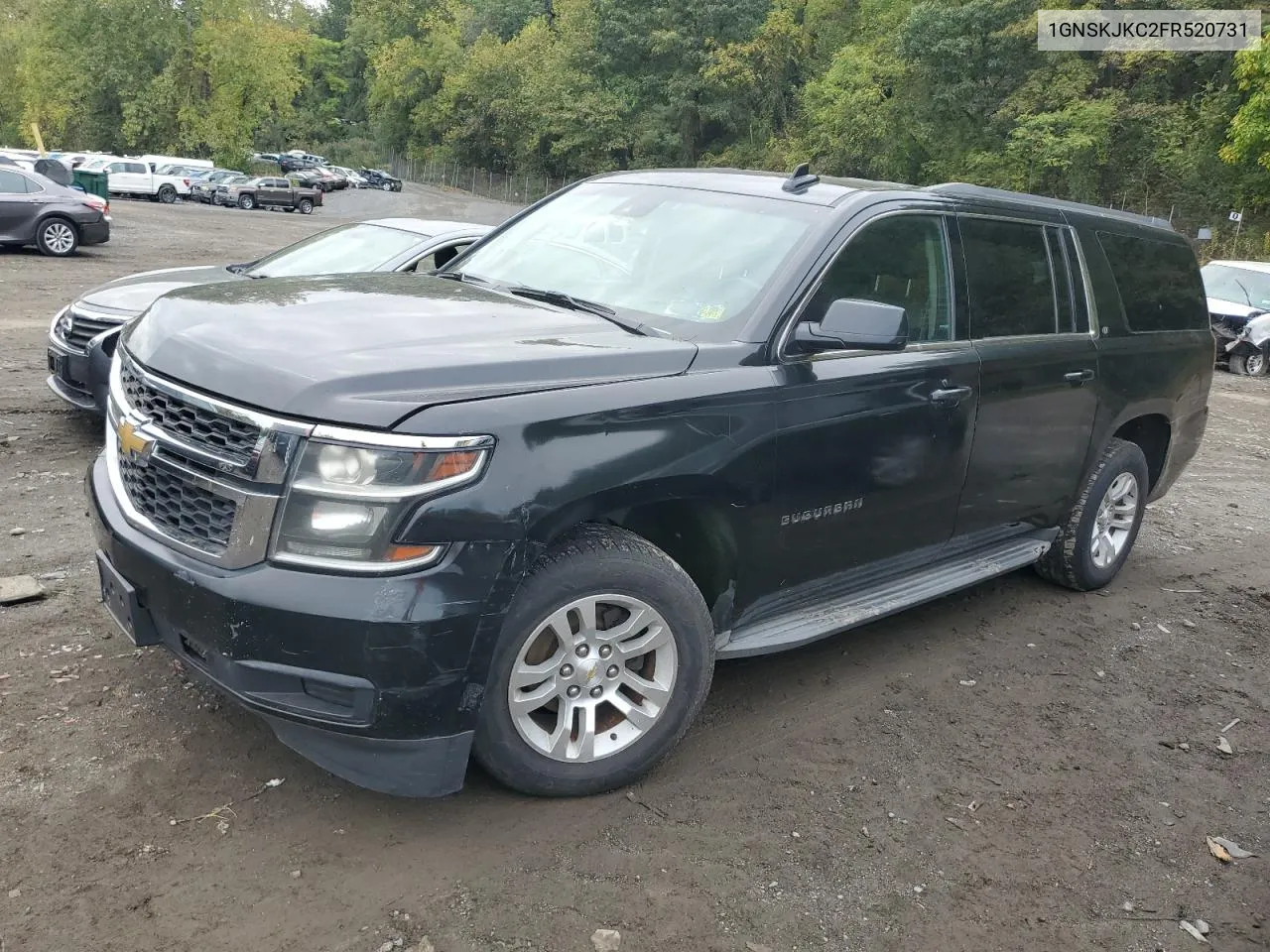 1GNSKJKC2FR520731 2015 Chevrolet Suburban K1500 Lt