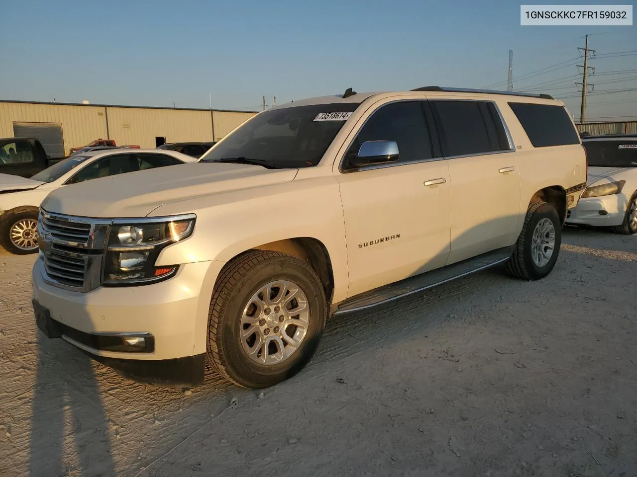 2015 Chevrolet Suburban C1500 Ltz VIN: 1GNSCKKC7FR159032 Lot: 73518614