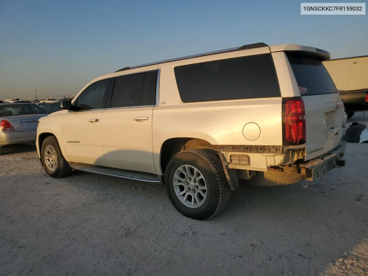 2015 Chevrolet Suburban C1500 Ltz VIN: 1GNSCKKC7FR159032 Lot: 73518614