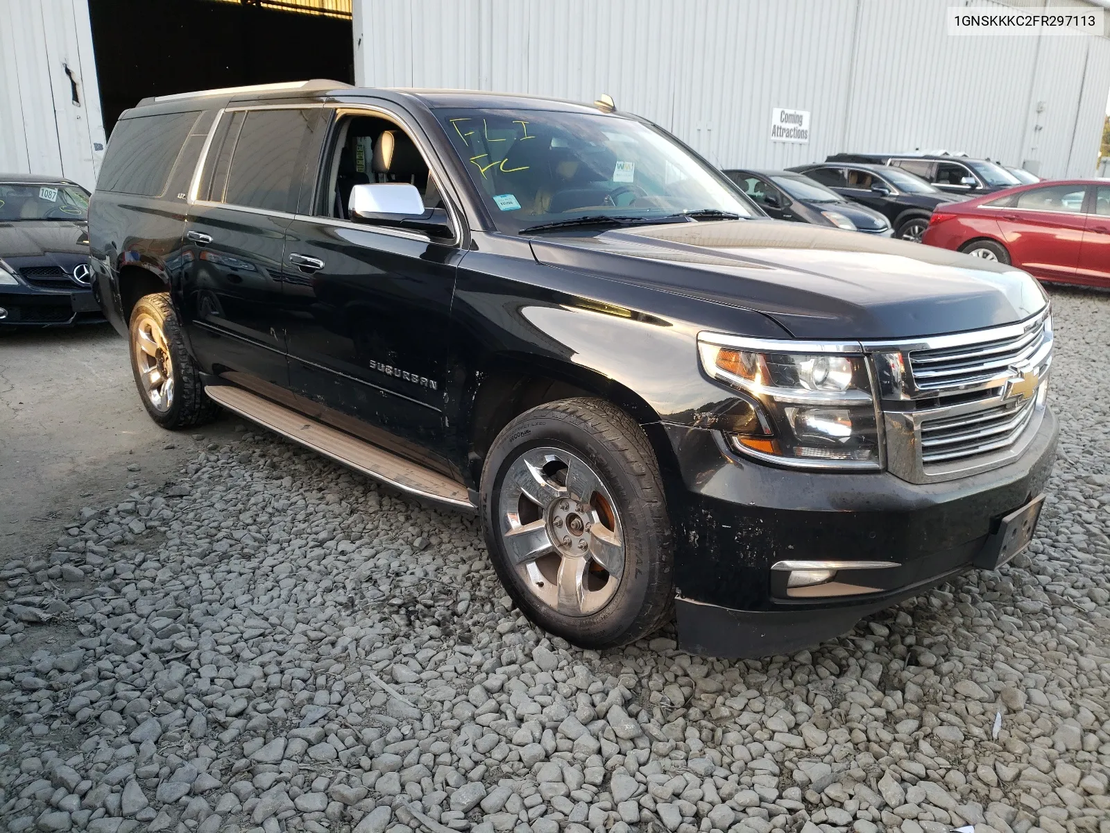 2015 Chevrolet Suburban K1500 Ltz VIN: 1GNSKKKC2FR297113 Lot: 74191794