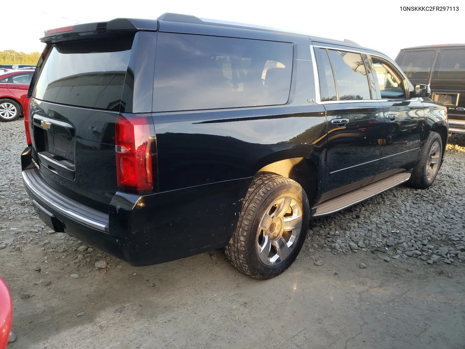 2015 Chevrolet Suburban K1500 Ltz VIN: 1GNSKKKC2FR297113 Lot: 74191794