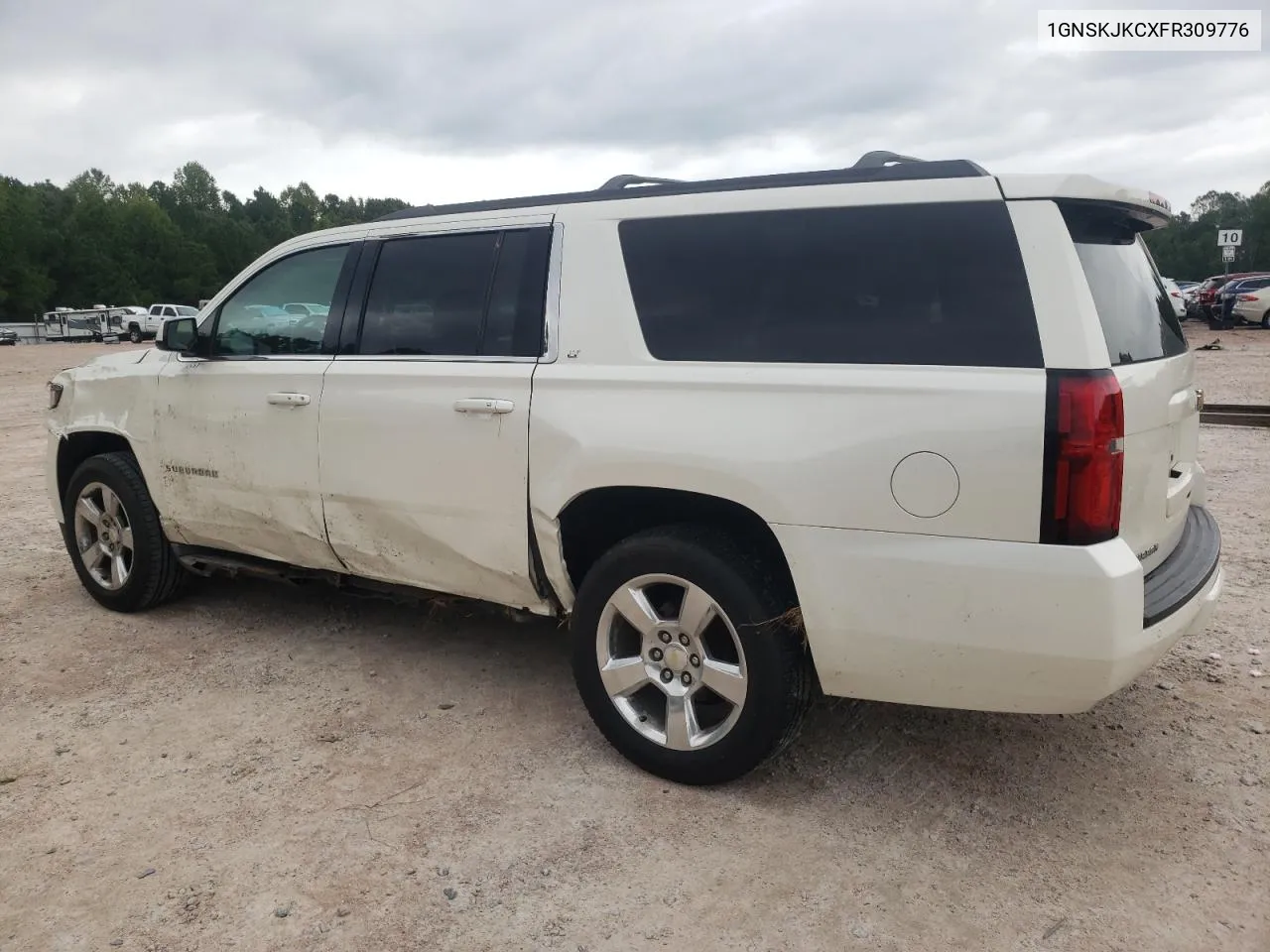 2015 Chevrolet Suburban K1500 Lt VIN: 1GNSKJKCXFR309776 Lot: 74351814