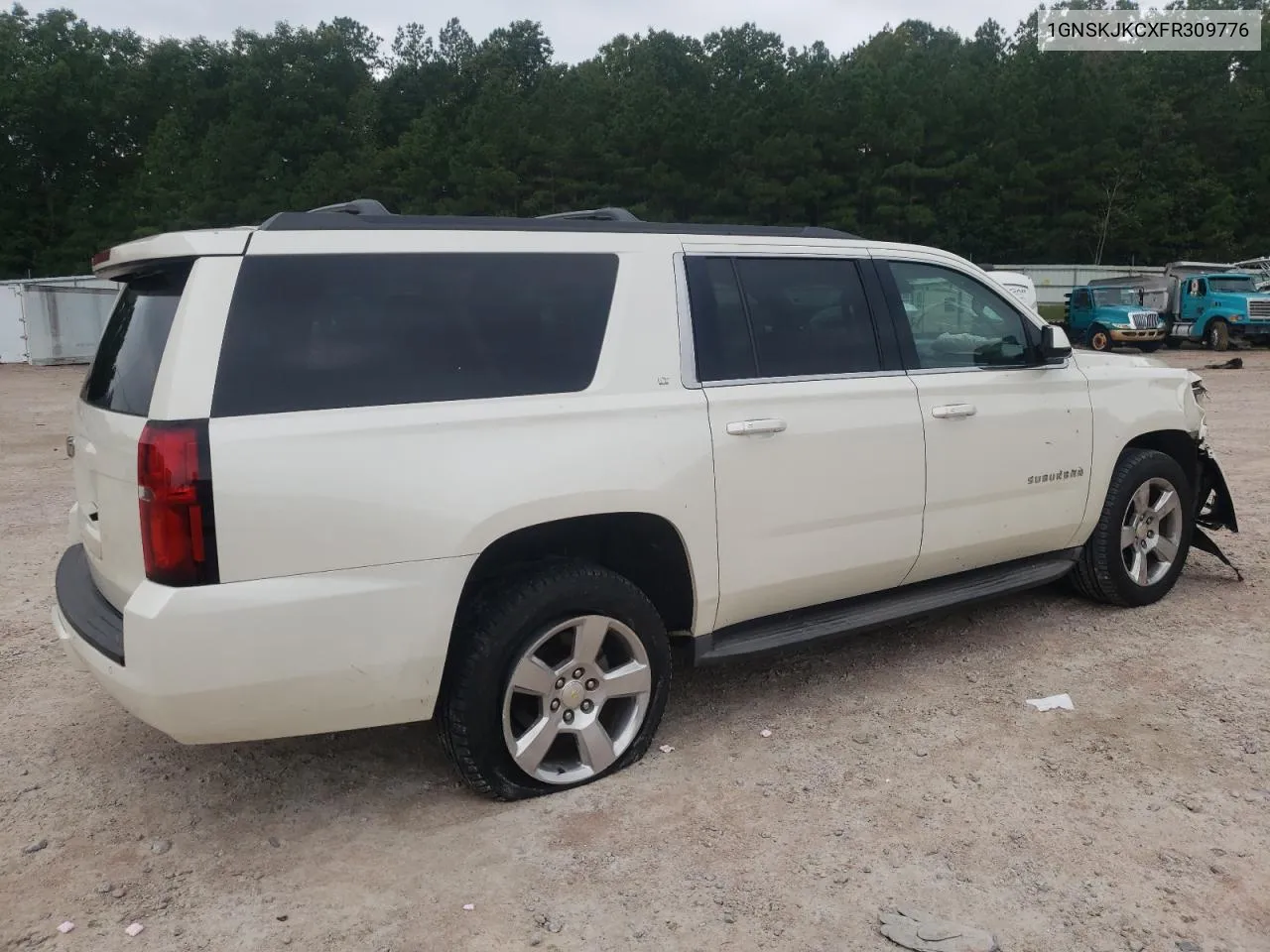 2015 Chevrolet Suburban K1500 Lt VIN: 1GNSKJKCXFR309776 Lot: 74351814