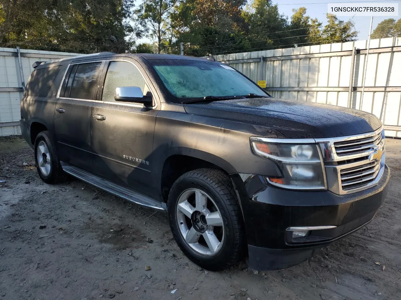 2015 Chevrolet Suburban C1500 Ltz VIN: 1GNSCKKC7FR536328 Lot: 74714674