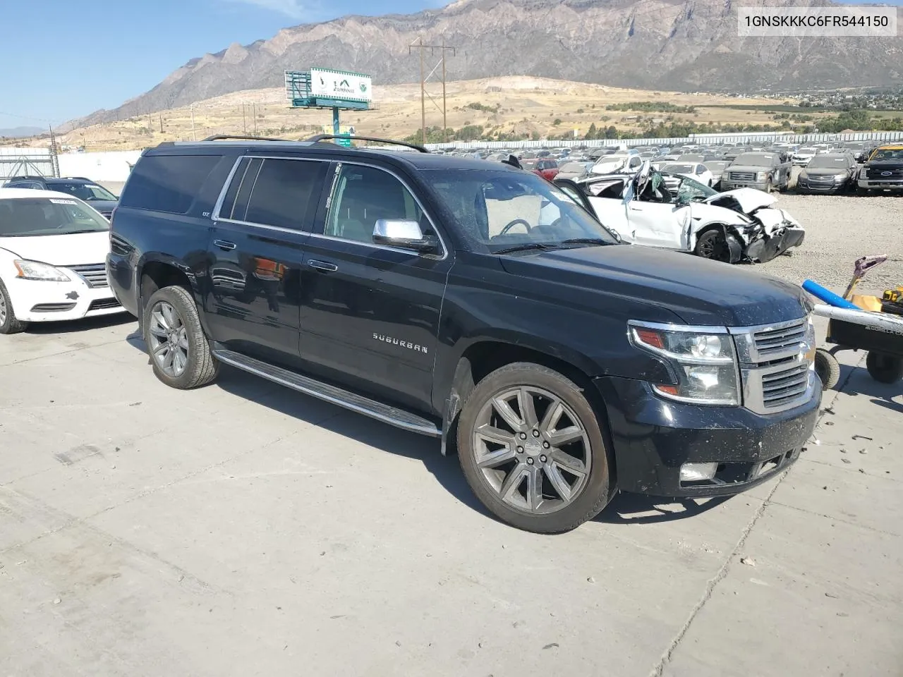 1GNSKKKC6FR544150 2015 Chevrolet Suburban K1500 Ltz