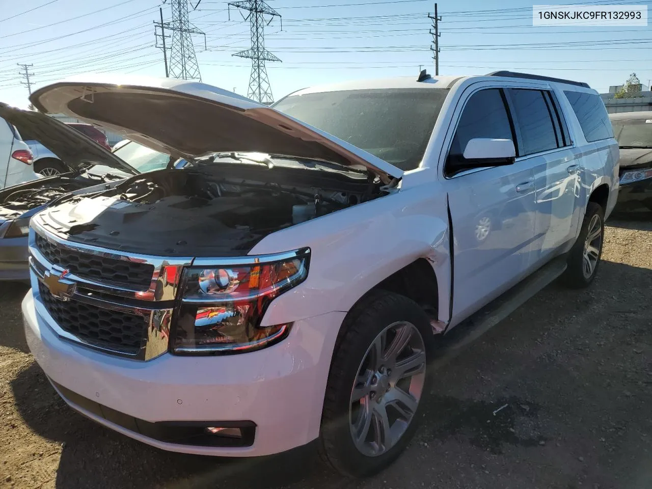 1GNSKJKC9FR132993 2015 Chevrolet Suburban K1500 Lt