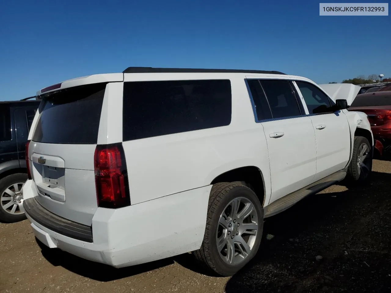 1GNSKJKC9FR132993 2015 Chevrolet Suburban K1500 Lt