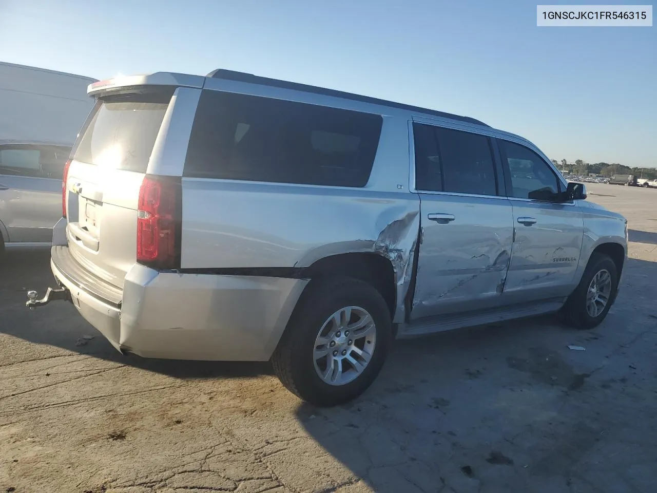 2015 Chevrolet Suburban C1500 Lt VIN: 1GNSCJKC1FR546315 Lot: 75170034