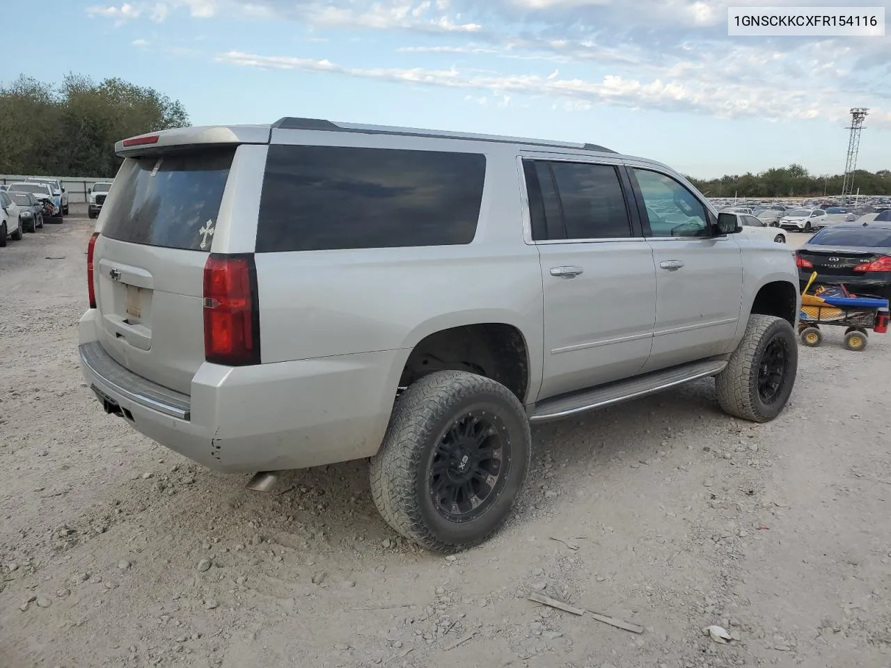 2015 Chevrolet Suburban C1500 Ltz VIN: 1GNSCKKCXFR154116 Lot: 75457634