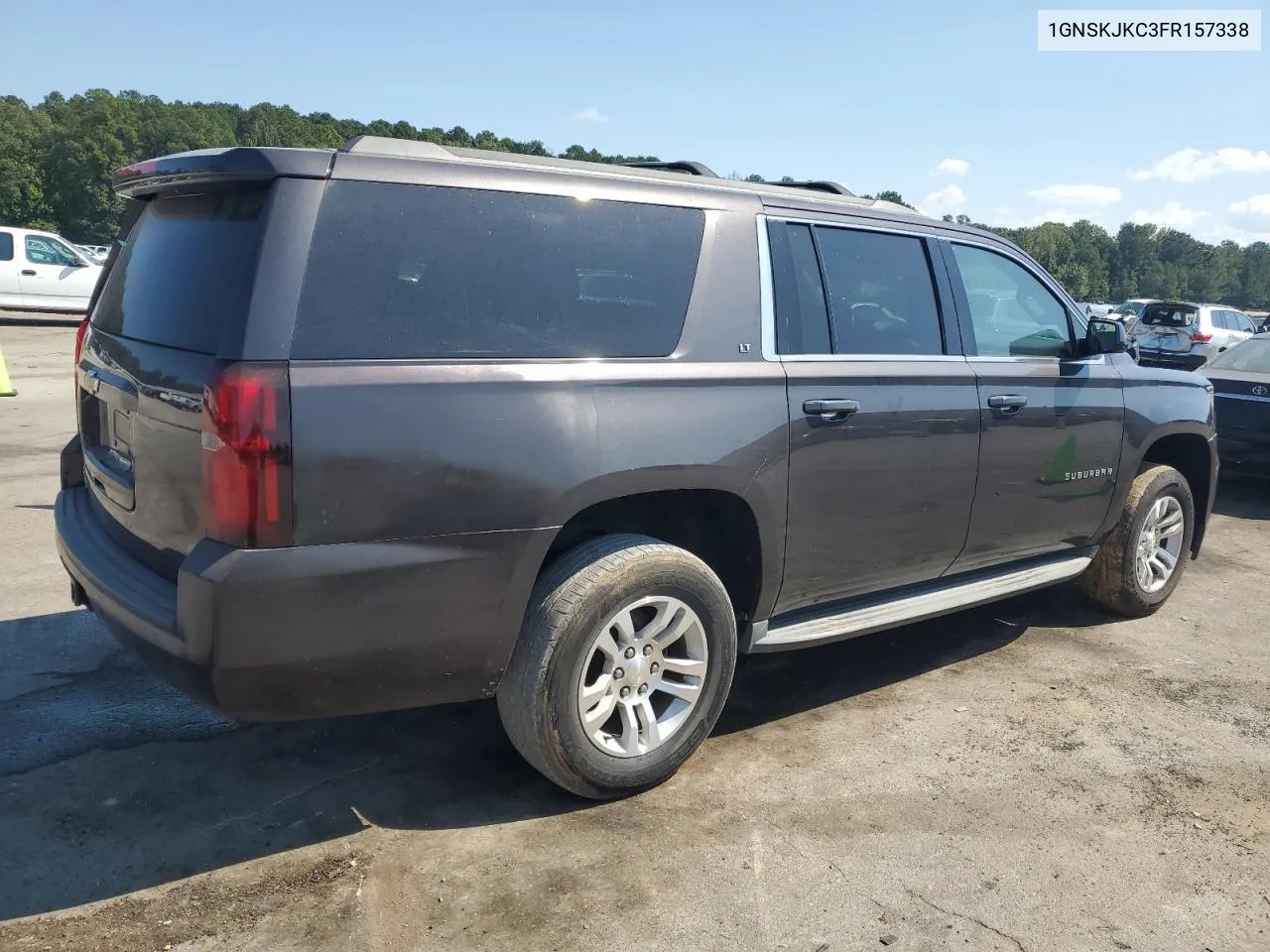 2015 Chevrolet Suburban K1500 Lt VIN: 1GNSKJKC3FR157338 Lot: 75479634