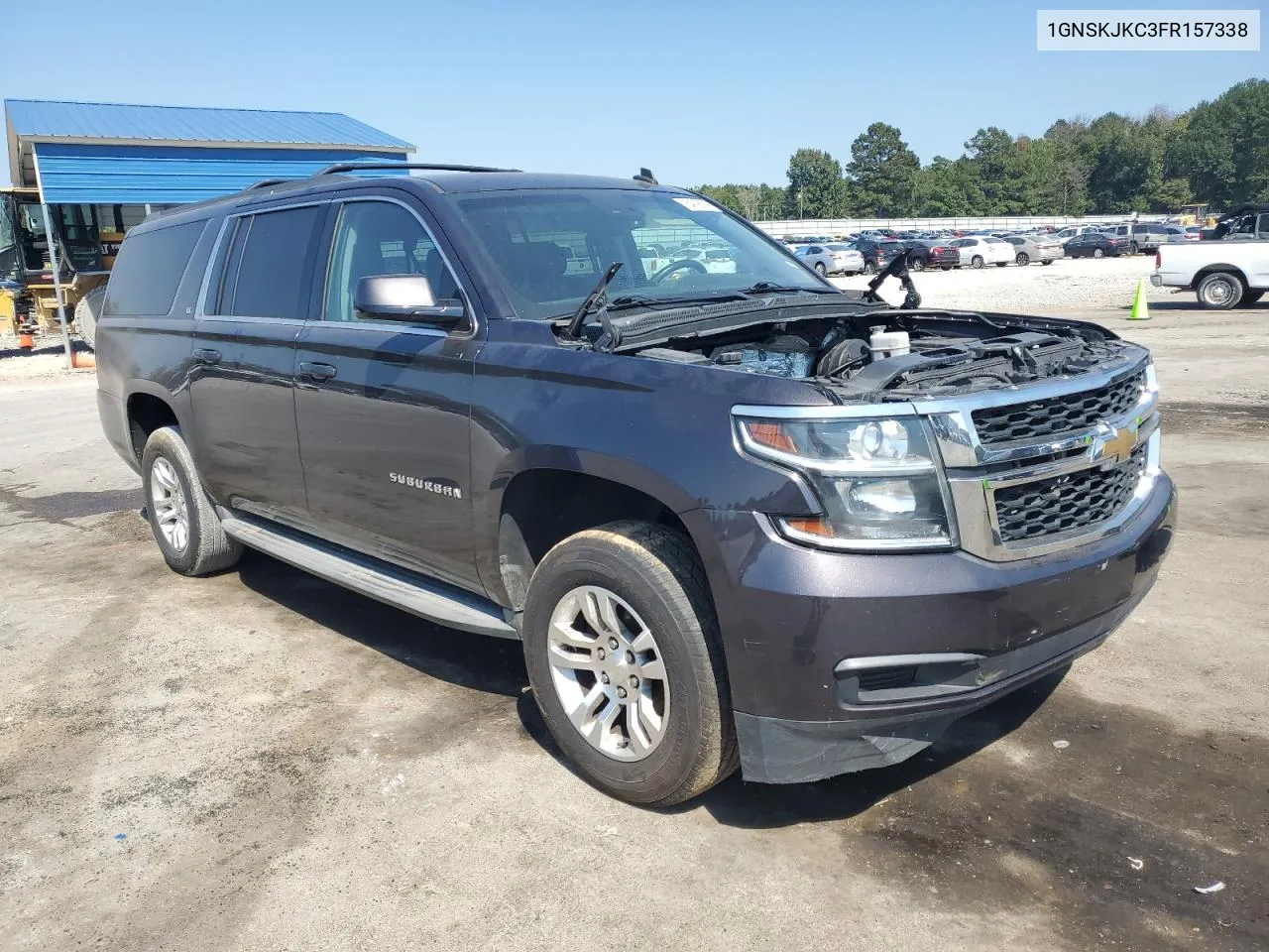 1GNSKJKC3FR157338 2015 Chevrolet Suburban K1500 Lt