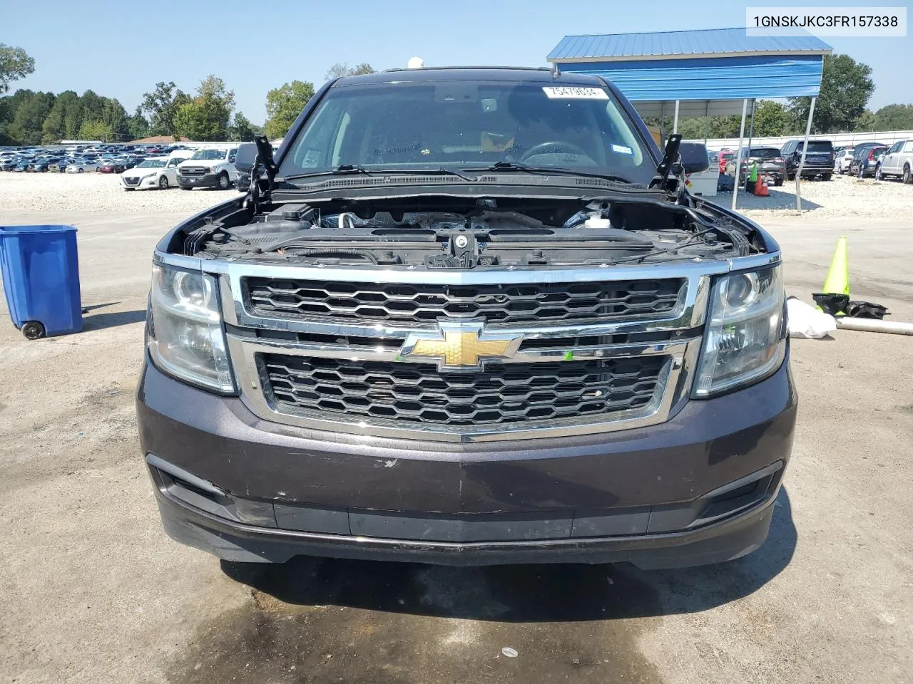 1GNSKJKC3FR157338 2015 Chevrolet Suburban K1500 Lt