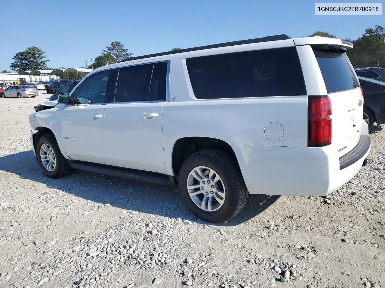 2015 Chevrolet Suburban C1500 Lt VIN: 1GNSCJKC2FR700918 Lot: 75622964