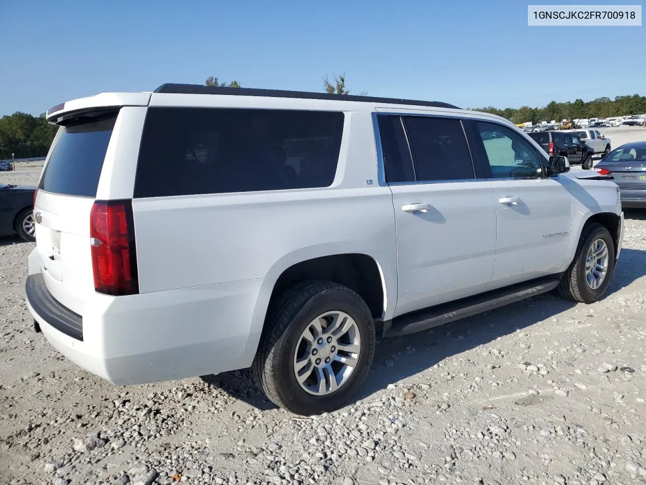 2015 Chevrolet Suburban C1500 Lt VIN: 1GNSCJKC2FR700918 Lot: 75622964