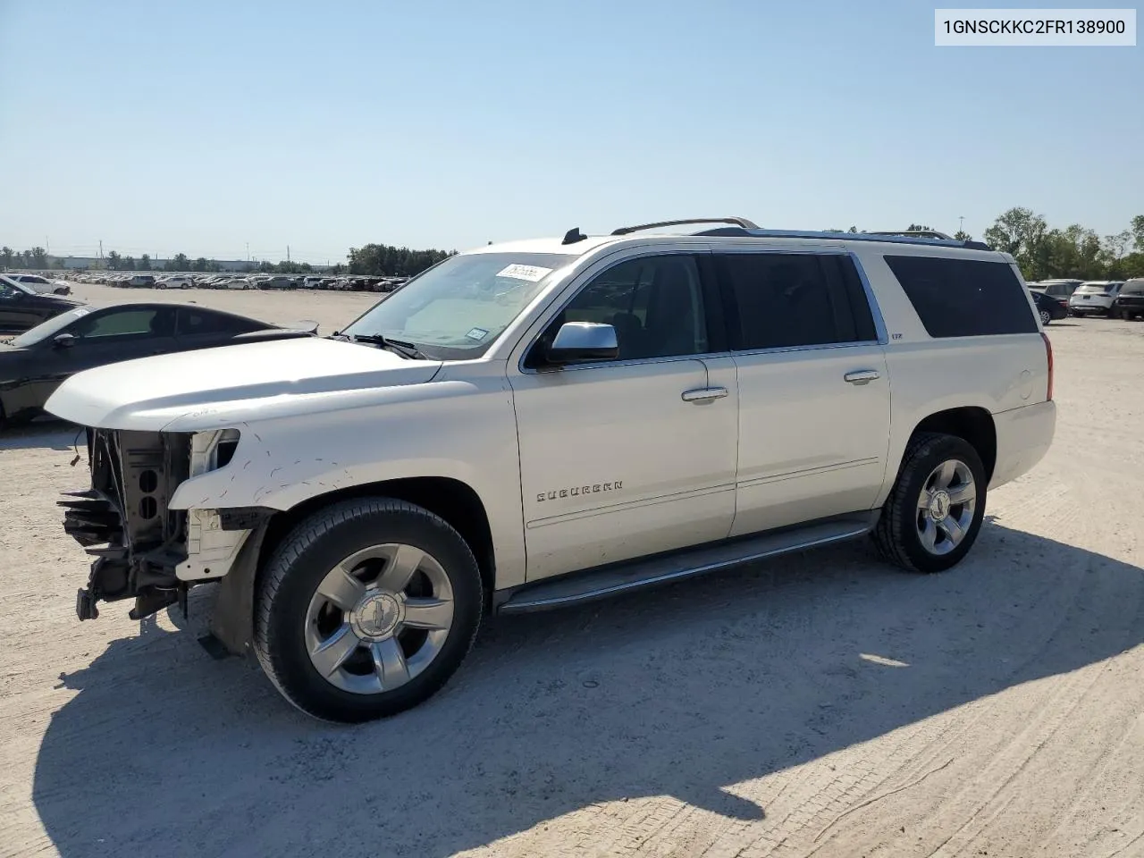 2015 Chevrolet Suburban C1500 Ltz VIN: 1GNSCKKC2FR138900 Lot: 75756564